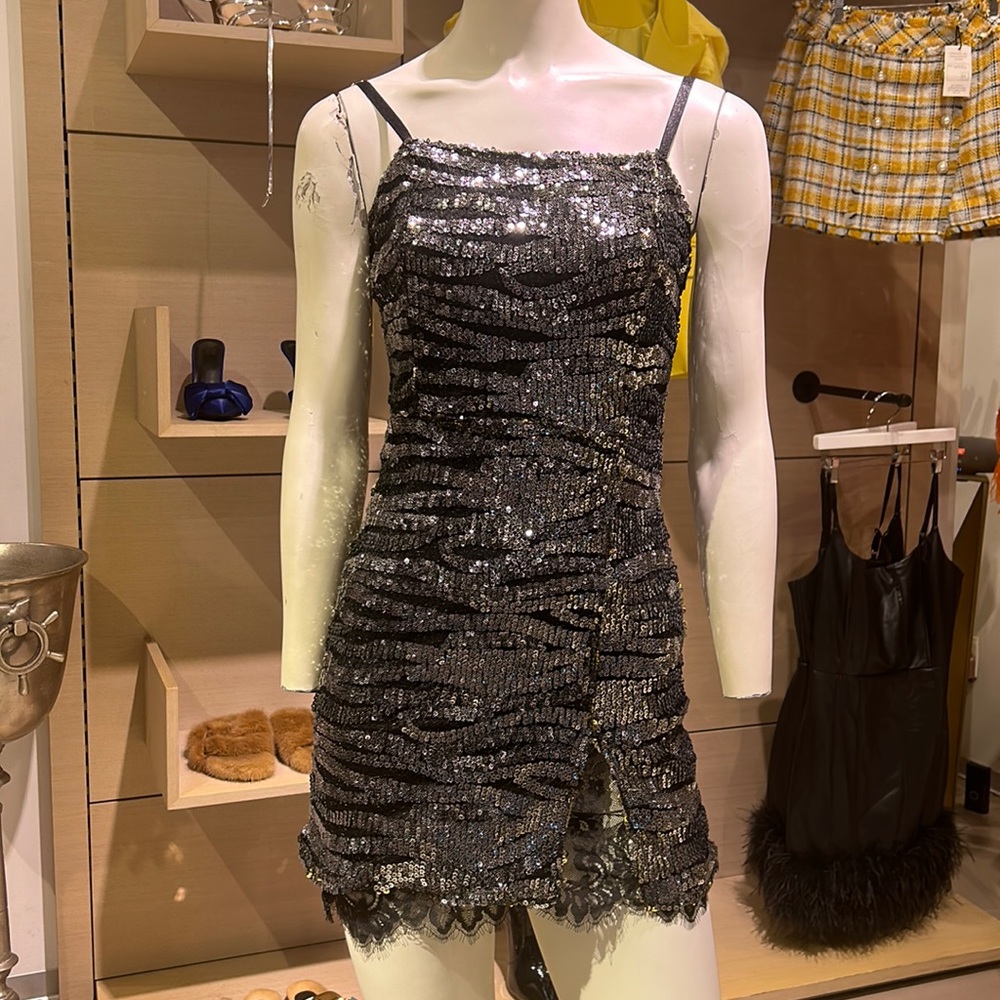 Sequin mini dress